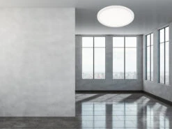 Reality Leuchten Dimmbare LED Deckenleuchte CAMILLUS Flache Badezimmerlampe Rund Ø40cm Weiß IP44 -Bestes Beleuchtungs Geschäft dimmbare led deckenleuchte camillus flache badezim 13