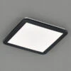 Reality Leuchten Dimmbare LED Deckenleuchte CAMILLUS Flache Badezimmerlampe 30x30cm Schwarz IP44 -Bestes Beleuchtungs Geschäft dimmbare led deckenleuchte camillus flache badezim 42