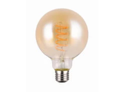 Trio Leuchten E27 Deko LED - 7 Watt, 400 Lumen, 1800 K Warmweiß - Ø9,5cm 3 Stufen Dimmer