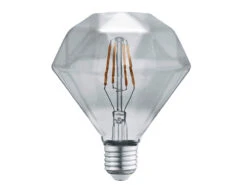 Trio Leuchten E27 Filament LED - 4 Watt, 140 Lumen, Warmweiß, Ø11,5cm - Nicht Dimmbar