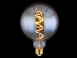 Globo E27 Filament LED - 4 Watt, 200 Lumen, Warmweiß, Ø12,5cm - Extern Dimmbar -Bestes Beleuchtungs Geschäft e27 filament led 4 watt 200 lumen warmweiss 125cm 1 5