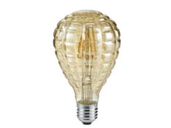 Trio Leuchten E27 Filament LED - 4 Watt, 320 Lumen, Warmweiß, Ø8cm - Nicht Dimmbar