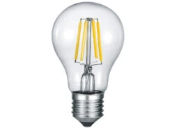 Trio Leuchten E27 Filament LED - 4 Watt, 470 Lumen, 2700 K Warmweiß, Ø6cm - Nicht Dimmbar