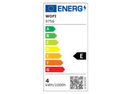 Wofi E27 Filament LED Herz - 4 Watt, 300 Lumen, Warmweiß - Nicht Dimmbar -Bestes Beleuchtungs Geschäft e27 filament led herz 4 watt 300 lumen warmweiss n 3