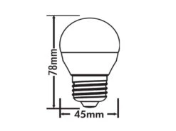 Trio Leuchten E27 LED 3 Stk. - 4 Watt, 320 Lumen, 3000 Kelvin Warmweiß, Ø4,5cm - Nicht Dimmbar -Bestes Beleuchtungs Geschäft e27 led 3 stk 4 watt 320 lumen 3000 kelvin warmwei 3