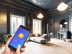 Perel E27 LED WIFI, 6,5 Watt 555 Lumen, 2200-2700 Kelvin, Ø6cm, Per App Steuerbar -Bestes Beleuchtungs Geschäft e27 led wifi 65 watt 555 lumen 2200 2700 kelvin 6c 5