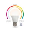Perel E27 LED WIFI, 8,5 Watt 806 Lumen, 2700-6500 Kelvin, RGB, Ø6cm, Per App Steuerbar 1 Perel E27 LED WIFI, 8,5 Watt 806 Lumen, 2700-6500 Kelvin, RGB, Ø6cm, Per App Steuerbar -Bestes Beleuchtungs Geschäft e27 led wifi 85 watt 806 lumen 2700 6500 kelvin rg