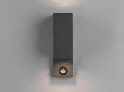 MeineWunschleuchte Eckige LED Außenwandleuchte Up And Down Mit Bewegungsmelder, Anthrazit 16 MeineWunschleuchte Eckige LED Außenwandleuchte Up And Down Mit Bewegungsmelder, Anthrazit -Bestes Beleuchtungs Geschäft eckige led aussenwandleuchte up and down mit beweg 5