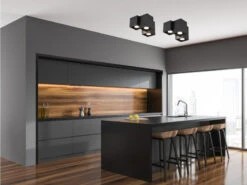 Trio Leuchten Eckiger Deckenstrahler FERNANDO 3 Flammig, Aufbaustrahler Schwarz Matt -Bestes Beleuchtungs Geschäft eckiger deckenstrahler fernando 3 flammig aufbaust 10