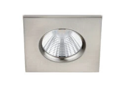 Trio Leuchten Eckiger LED Deckeneinbaustrahler 4er Set Dimmbar In Silber Matt, IP65 11 Trio Leuchten Eckiger LED Deckeneinbaustrahler 4er Set Dimmbar In Silber Matt, IP65 -Bestes Beleuchtungs Geschäft eckiger led deckeneinbaustrahler 4er set dimmbar i 15