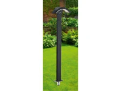 Trio Leuchten Erdspieß Aus Metall In Nickel Matt Für Garten Außenleuchten / Pollerleuchten -Bestes Beleuchtungs Geschäft erdspiess aus metall in nickel matt fuer garten au 3