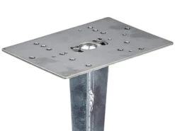 Trio Leuchten Erdspieß Aus Metall In Nickel Matt Für Garten Außenleuchten / Pollerleuchten -Bestes Beleuchtungs Geschäft erdspiess aus metall in nickel matt fuer garten au 5