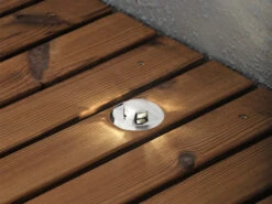 Konstsmide Erweiterungs 3er SET Mini Bodeneinbauspots Verchromt Mit Kappe Ø3,5cm IP44, G4 -Bestes Beleuchtungs Geschäft erweiterungs 3er set mini bodeneinbauspots verchro 2