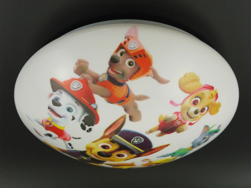 Niermann Farbenfrohe LED Kinderleuchte Deckenschale Ø35cm Zauberhaftes Motiv Super Hunde 4 Niermann Farbenfrohe LED Kinderleuchte Deckenschale Ø35cm Zauberhaftes Motiv Super Hunde – Bild 2