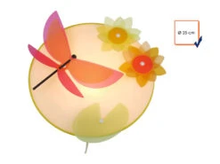 Niermann Farbenfrohe LED Wandleuchte (Ø 25cm) Bruchsicherer Schirm Applikation LIBELLE -Bestes Beleuchtungs Geschäft farbenfrohe led wandleuchte 25cm bruchsicherer sch 2