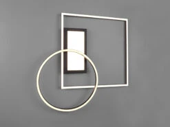 Trio Leuchten Flache LED Deckenleuchte DOWNEY Schwarz Schwenkbar & Dimmbar Mit Fernbedienung -Bestes Beleuchtungs Geschäft flache led deckenleuchte downey schwarz schwenkbar 4