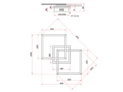 Reality Leuchten Flache LED Deckenleuchte GIRO Schwarz Holz Optik Fernbedienung Breite 57cm 16 Reality Leuchten Flache LED Deckenleuchte GIRO Schwarz Holz Optik Fernbedienung Breite 57cm -Bestes Beleuchtungs Geschäft flache led deckenleuchte giro schwarz holz optik f 4