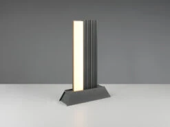 Trio Leuchten Flache LED Sockelleuchte MARIZA Aus Aluminium In Anthrazit, Höhe 50cm -Bestes Beleuchtungs Geschäft flache led sockelleuchte mariza aus aluminium in a 2