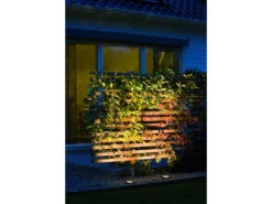 Konstsmide Flacher LED Bodeneinbaustrahler Klares Glas Mit Schwarzem Rand Ø9,2cm, IP65 -Bestes Beleuchtungs Geschäft flacher led bodeneinbaustrahler klares glas mit sc 4