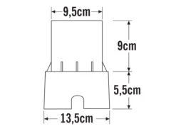 Konstsmide Flacher LED Bodeneinbaustrahler Klares Glas Mit Weißem Rand Ø9,2cm, IP65 -Bestes Beleuchtungs Geschäft flacher led bodeneinbaustrahler klares glas mit we 5