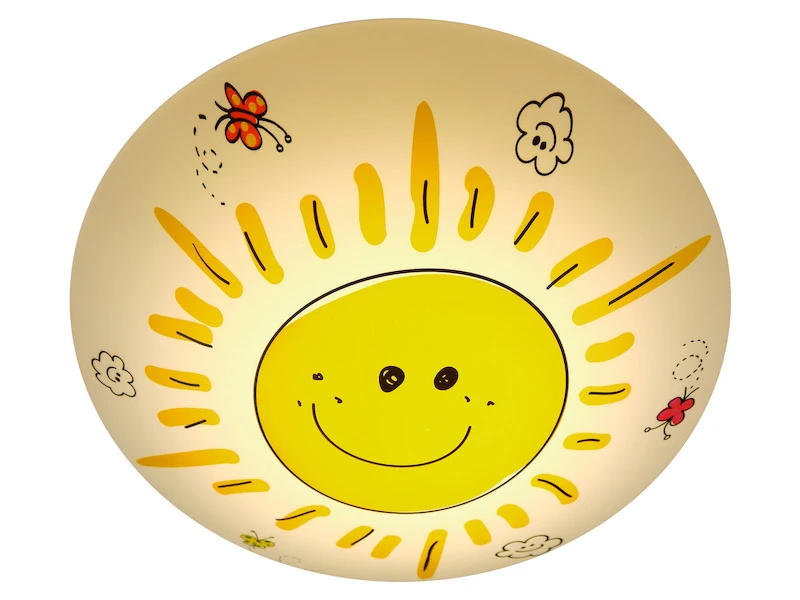 Niermann Fröhliche LED Deckenschale SUNNY Deckenleuchte (Ø 35cm) Mit Bruchsicherem Schirm 4 Niermann Fröhliche LED Deckenschale SUNNY Deckenleuchte (Ø 35cm) Mit Bruchsicherem Schirm – Bild 2