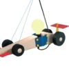 Niermann Für Kleine Rennfahrer: Kinderzimmer-Pendelleuchte Aus Holz, Design RENNAUTO
