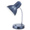 Globo Funktionale Schreibtischlampe / Tischleuchte BASIC In Blau, Flexrohr