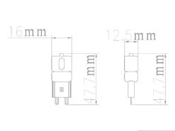 Trio Leuchten G9 LED 2Stk. Stiftsockel - 2,5 Watt, 210 Lumen, Warmweiß - Nicht Dimmbar -Bestes Beleuchtungs Geschäft g9 led 2stk stiftsockel 25 watt 210 lumen warmweis 2