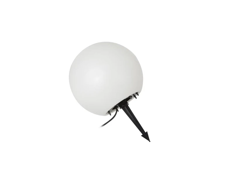 Perel Garten Kugelleuchte Mit Erdspieß & 3m Kabel, IP65 - Ø25cm 4 Perel Garten Kugelleuchte Mit Erdspieß & 3m Kabel, IP65 - Ø25cm – Bild 2