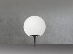 MeineWunschleuchte Garten Kugelleuchte Mit Erdspieß, 3m Kabel IP65 & Smarter LED, Ø38cm -Bestes Beleuchtungs Geschäft garten kugelleuchte mit erdspiess 3m kabel ip65 sm 2