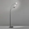 Fischer & Honsel Große LED Bogenlampe DENT Dimmbar Design Schwarz - Höhe 185cm 2 Fischer & Honsel Große LED Bogenlampe DENT Dimmbar Design Schwarz - Höhe 185cm -Bestes Beleuchtungs Geschäft grosse led bogenlampe dent dimmbar design schwarz