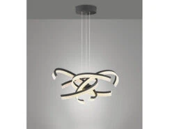 Fischer & Honsel Große LED Pendelleuchte SUND Ø 65 Cm Mit Dimmer & Tunable White -Bestes Beleuchtungs Geschäft grosse led pendelleuchte sund 65 cm mit dimmer tun 2