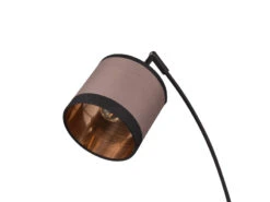 MeineWunschleuchte Große LED Stehleuchte 3-flammig Mit Stoffschirmen In Taupe/Gold, Höhe 185cm -Bestes Beleuchtungs Geschäft grosse led stehleuchte 3 flammig mit stoffschirmen 4