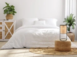 MeineWunschleuchte Große LED Tischleuchte Mit Geflecht In Rattan Optik 56cm - Hocker / Bodenlampe -Bestes Beleuchtungs Geschäft grosse led tischleuchte mit geflecht in rattan opt 10