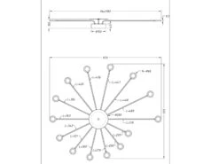Trio Leuchten Große Schwenkbare LED Deckenleuchte PEACOCK Schwarz Matt In 3 Stufen Dimmbar -Bestes Beleuchtungs Geschäft grosse schwenkbare led deckenleuchte peacock schwa 4
