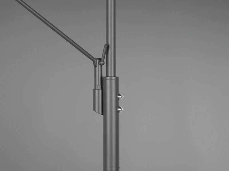 Trio Leuchten Großer LED Deckenfluter FRANKLIN Mit Lesearm, Höhe 181cm, Anthrazit 10 Trio Leuchten Großer LED Deckenfluter FRANKLIN Mit Lesearm, Höhe 181cm, Anthrazit – Bild 8