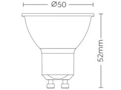 Trio Leuchten GU10 LED Stiftsockel - 4,5 Watt, 345 Lumen, 3000 Kelvin Warmweiß 3 Stufen Dimmer -Bestes Beleuchtungs Geschäft gu10 led stiftsockel 45 watt 345 lumen 3000 kelvin 2