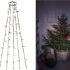 Konstsmide Hängende LED Christbaum Lichterkette 150 Bernsteinfarbene LED´s - "Baummantel" -Bestes Beleuchtungs Geschäft haengende led christbaum lichterkette 150 bernstei