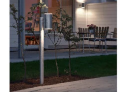 Konstsmide High Power LED Wegeleuchte ULL, Vandalismus Geschützt, 1400 Lm, Galv. Stahl