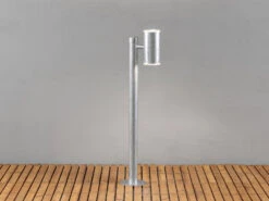 Konstsmide High Power LED Wegeleuchte ULL, Vandalismus Geschützt, 1400 Lm, Galv. Stahl -Bestes Beleuchtungs Geschäft high power led wegeleuchte ull vandalismus geschue 3