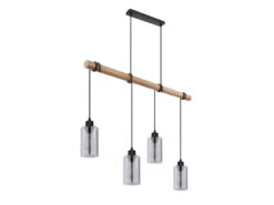 Globo Holzbalken Pendelleuchte HADERA Mit 4 Rauchglas Lampenschirmen 16 Globo Holzbalken Pendelleuchte HADERA Mit 4 Rauchglas Lampenschirmen -Bestes Beleuchtungs Geschäft holzbalken pendelleuchte hadera mit 4 rauchglas la 6