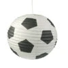 Niermann Kinder Papierlampe FUSSBALL Motiv Lampenschirm Ø40cm Mit Aufhängung & LED Licht -Bestes Beleuchtungs Geschäft kinder papierlampe fussball motiv lampenschirm 40c
