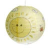 Niermann Kinder Papierlampe SONNEN Motiv Lampenschirm Ø40cm Pendelleuchte Mit Aufhängung -Bestes Beleuchtungs Geschäft kinder papierlampe sonnen motiv lampenschirm 40cm