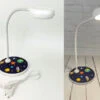 Niermann Kinder Schreibtischlampe WELTALL Mit Flexarm Zum Lesen, Höhe 43cm -Bestes Beleuchtungs Geschäft kinder schreibtischlampe weltall mit flexarm zum l
