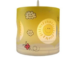 Niermann Kinderzimmer Pendelleuchte Lampenschirm Drehend Motiv Sonne – Tolle Lichteffeke -Bestes Beleuchtungs Geschäft kinderzimmer pendelleuchte lampenschirm drehend mo 2