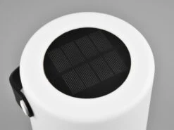 MeineWunschleuchte Kleine Akku Tischleuchte 2er SET RGB, Solar & USB Aufladbar,Höhe 20cm -Bestes Beleuchtungs Geschäft kleine akku tischleuchte 2er set rgb solar usb auf 5