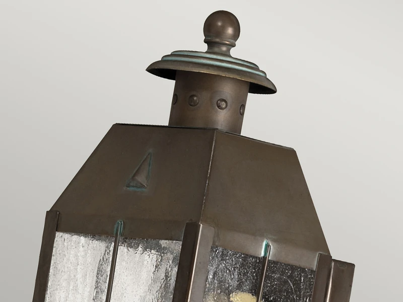 HINKLEY Kleine Außenwandleuchte NANTUCKET Im Antiken Landhausstil, Höhe 25cm 8 HINKLEY Kleine Außenwandleuchte NANTUCKET Im Antiken Landhausstil, Höhe 25cm – Bild 6