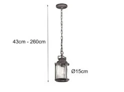 KICHLER Kleine Industrial Pendelleuchte ASHLAND BAY Für Innen & Außen, Anthrazit Ø15cm 20 KICHLER Kleine Industrial Pendelleuchte ASHLAND BAY Für Innen & Außen, Anthrazit Ø15cm -Bestes Beleuchtungs Geschäft kleine industrial pendelleuchte ashland bay fuer i 21