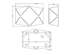 Trio Leuchten Kleine LED Wandleuchte ZANDOR Mit Lasercut Muster In Weiß, 18cm Breit 12 Trio Leuchten Kleine LED Wandleuchte ZANDOR Mit Lasercut Muster In Weiß, 18cm Breit -Bestes Beleuchtungs Geschäft kleine led wandleuchte zandor mit lasercut muster 1 4