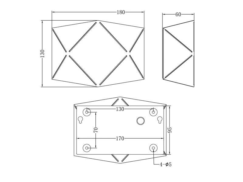 Trio Leuchten Kleine LED Wandleuchte ZANDOR Mit Lasercut Muster In Weiß, 18cm Breit 7 Trio Leuchten Kleine LED Wandleuchte ZANDOR Mit Lasercut Muster In Weiß, 18cm Breit – Bild 5